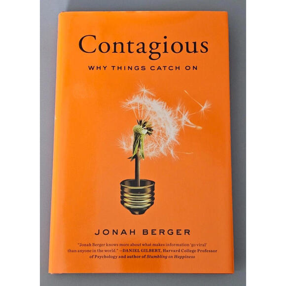 Other - Contagious: Why Things Catch On - 2013 Hardcover By Berger, Jonah - VERY GOOD